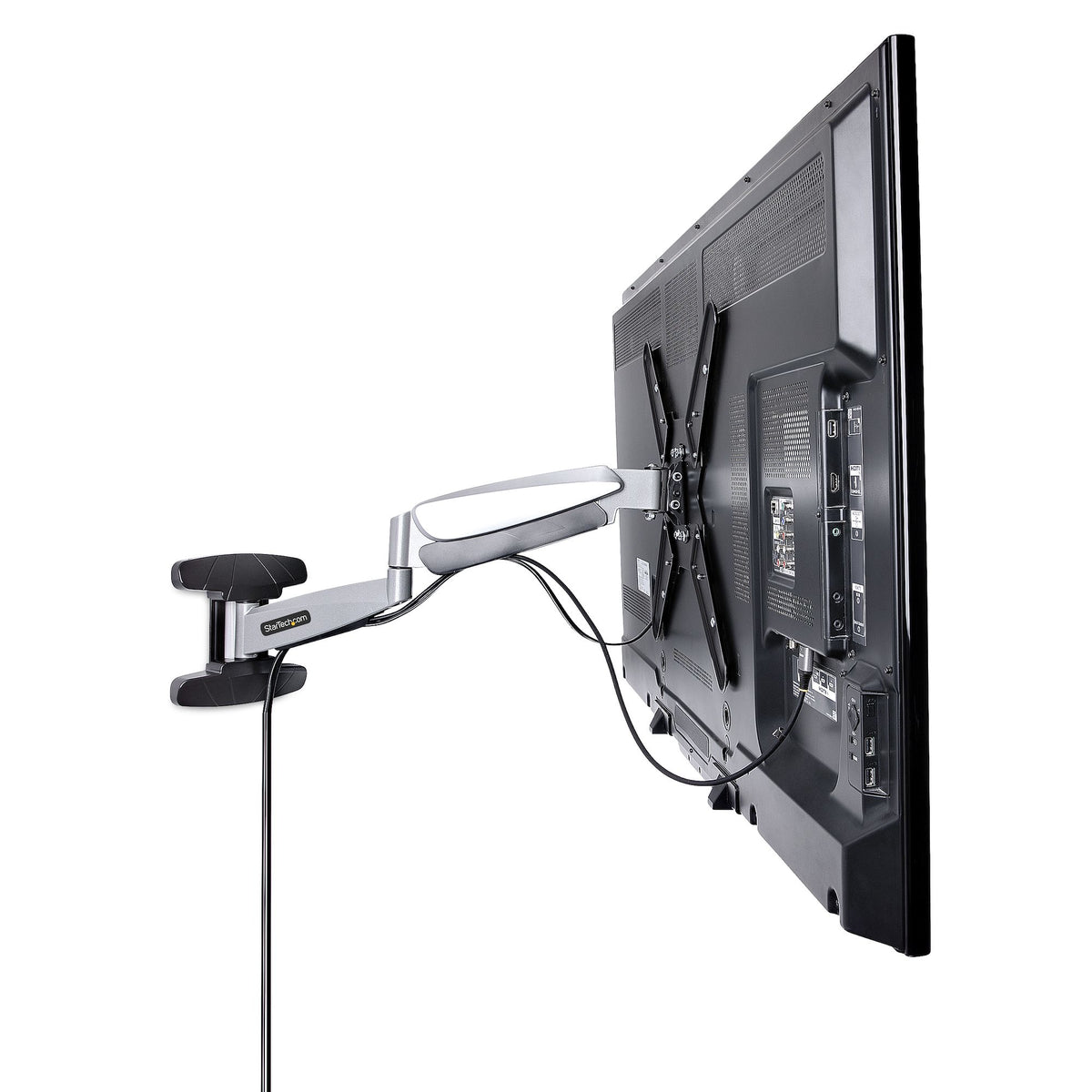 StarTech.com FHA-TV-WALL-MOUNT soporte para TV 139.7 cm (55") Negro, Plata