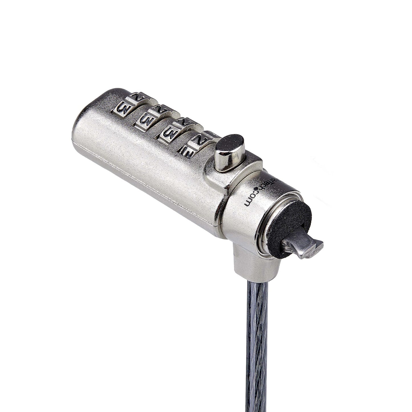 StarTech.com SNBLC4D-LAPTOP-LOCK cable antirrobo Negro, Plata 2 m