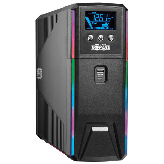 UPS Tripp Lite para Juegos Onda Sinusoidal Pura 1200VA 720W 120V LCD AVR Ahorrador de Energía