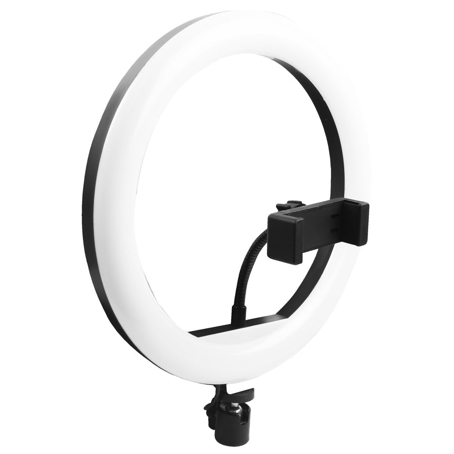 Aro de Luz Perfect Choice de 10 para Streaming con Base Expandible y Tripie