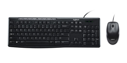 Teclado y Mouse Logitech Media Combo MK200