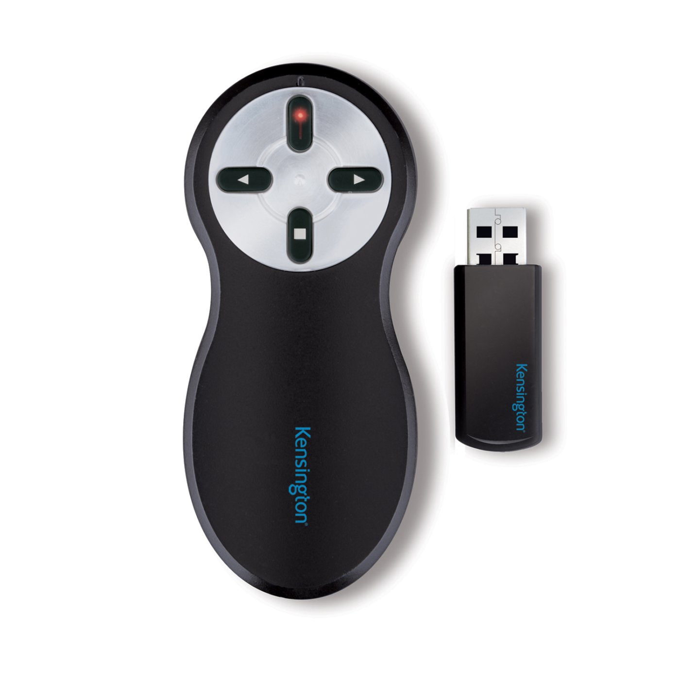 Kensington K33374USB apuntador inalámbrico IR Negro, Plata