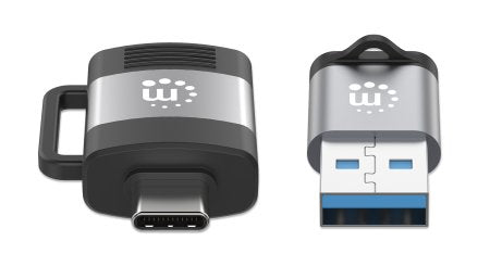 Adaptador Manhattan USB-C V3.2  Gen1 A-C y C-A 2 pzas
