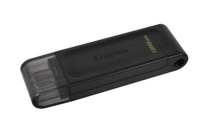 Memoria USB Kingston DataTraveler 70 128GB USB-C Color Negro