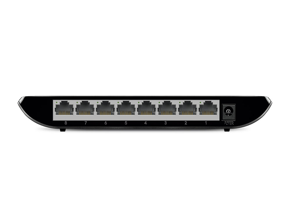 TP-Link TL-SG1008D No administrado Gigabit Ethernet (10/100/1000) Negro
