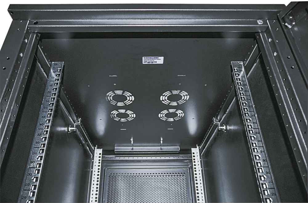Intellinet 713276 armario rack Rack o bastidor independiente Negro