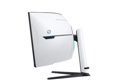 Samsung LS57CG950NLXZX monitor de computadora 144.8 cm (57") 7680 x 2160 Pixeles Dual UHD LED Negro, Blanco