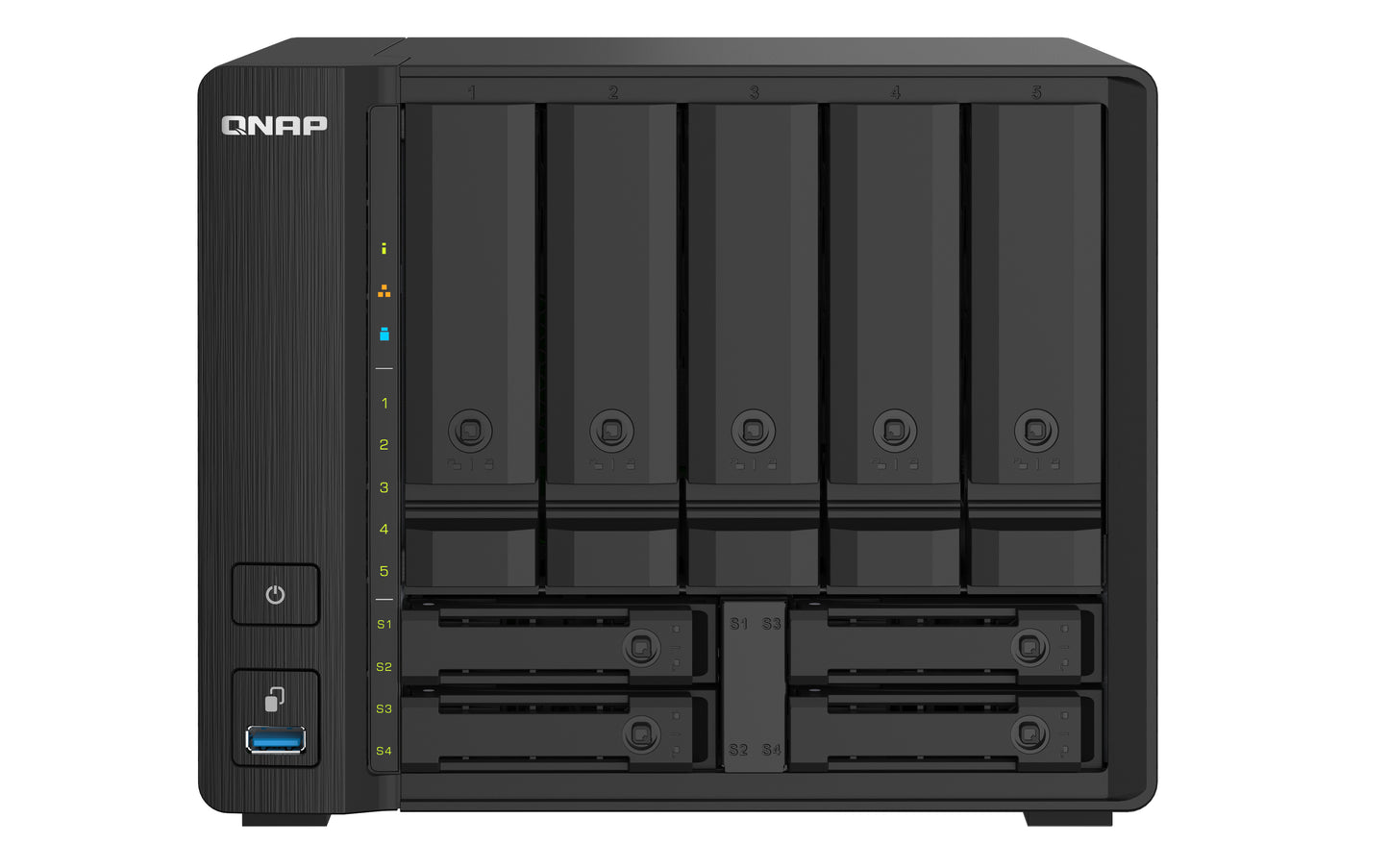 QNAP TS-932PX NAS Tower Annapurna Labs Alpine AL-324 4 GB DDR4 0 TB QNAP Turbo System Negro