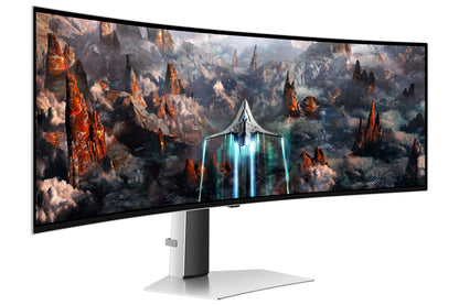 Monitor Samsung 49" Gaming Curvo Oled Resolucion 5120x1440 Panel Oled