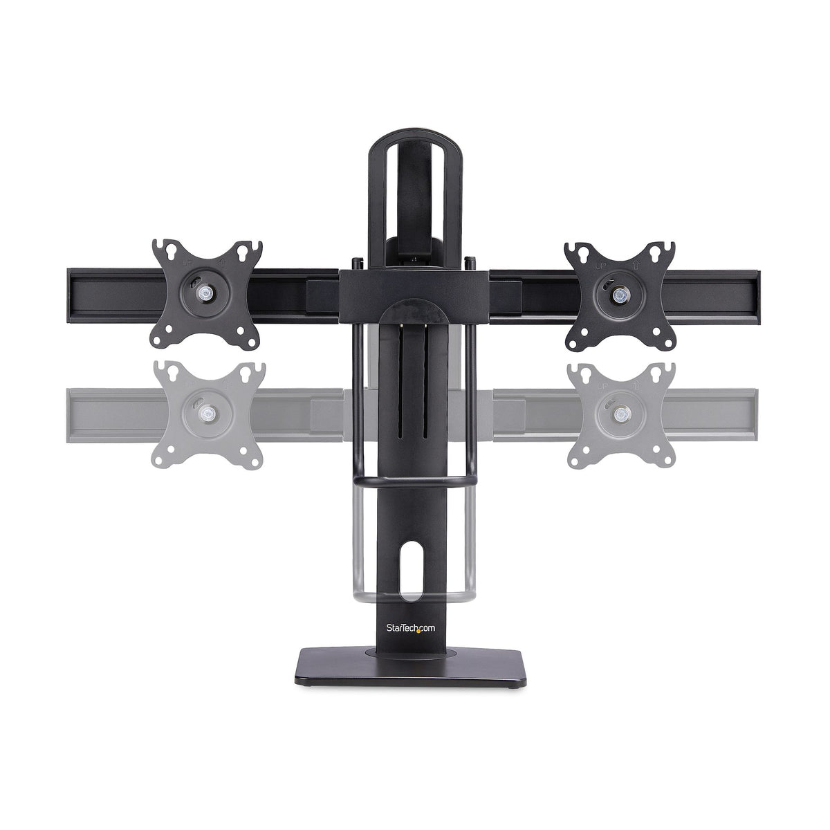 StarTech.com 2MC1S-MONITOR-STAND soporte para pantalla plana 68.6 cm (27") Negro