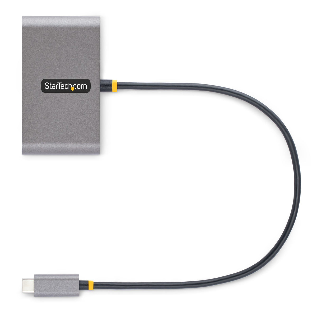 StarTech.com 5G2A2CPDB-USB-C-HUB nodo concentrador USB 3.2 Gen 1 (3.1 Gen 1) Type-C 5000 Mbit/s Gris
