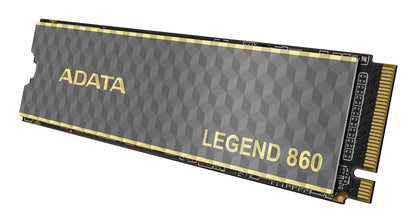 Unidad de Estado Sólido SSD Adata Legend 860 500GB PCIE Gen4 M.2 2280 5000/3000Mbs Compatible con PS5 Disipador Alu