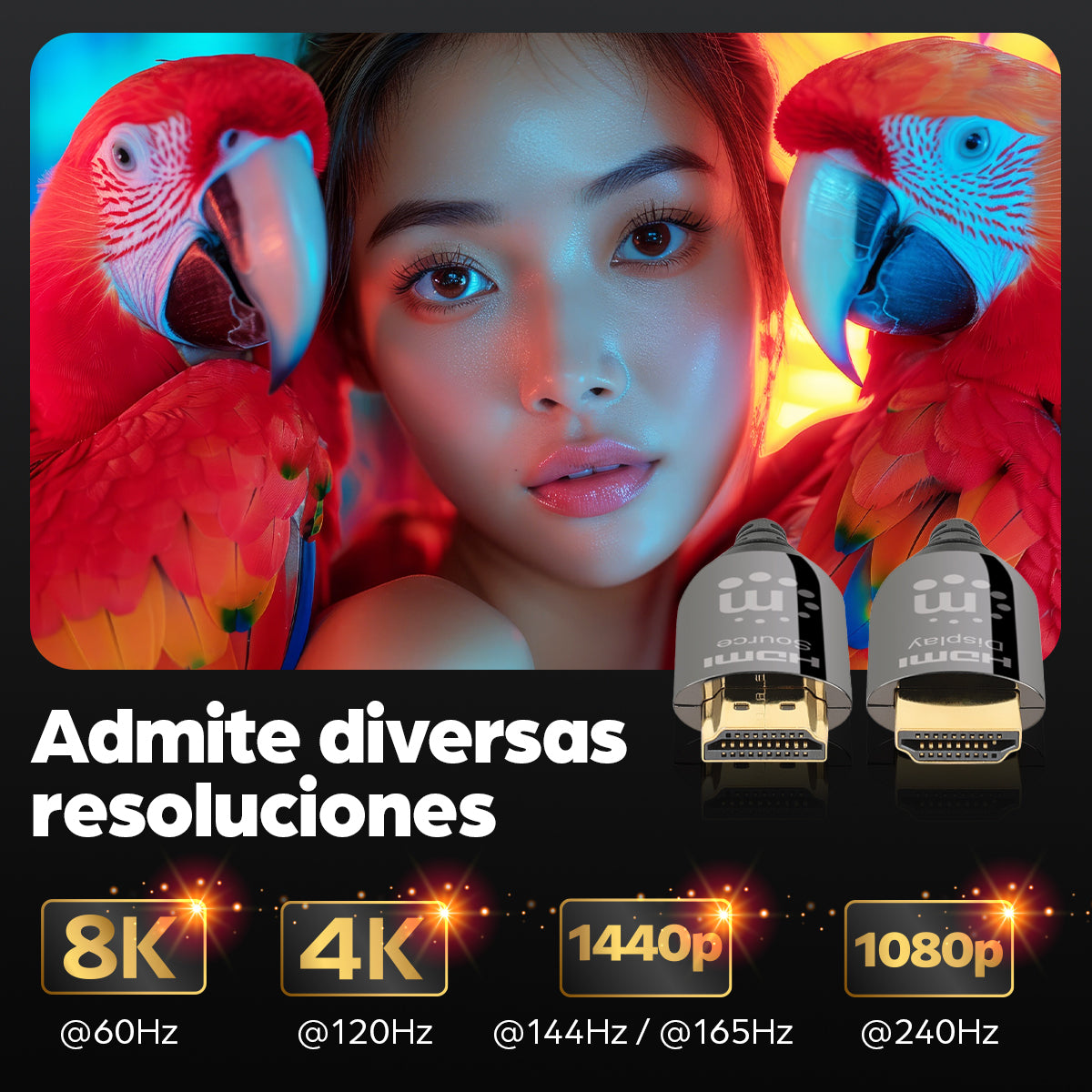 Manhattan 356152 cable HDMI 10 m HDMI Tipo A (Estándar)