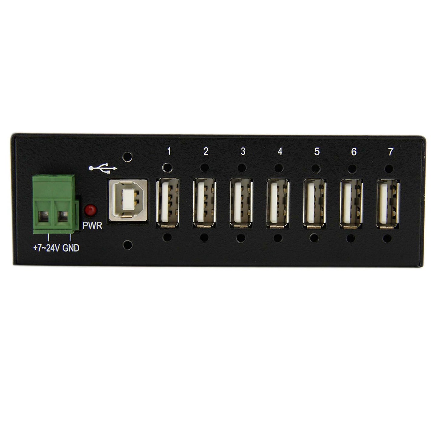 StarTech.com ST7200USBM nodo concentrador USB 2.0 Type-B 480 Mbit/s Negro