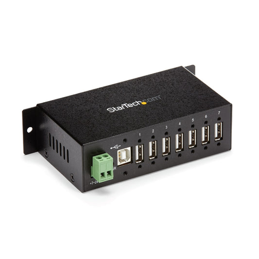 StarTech.com ST7200USBM nodo concentrador USB 2.0 Type-B 480 Mbit/s Negro