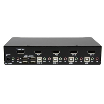 StarTech.com SV431DPUA interruptor KVM Negro