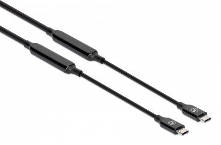 Cable USB-C MANHATTAN V3.2 C-C  3.0M 10Gbps 60W