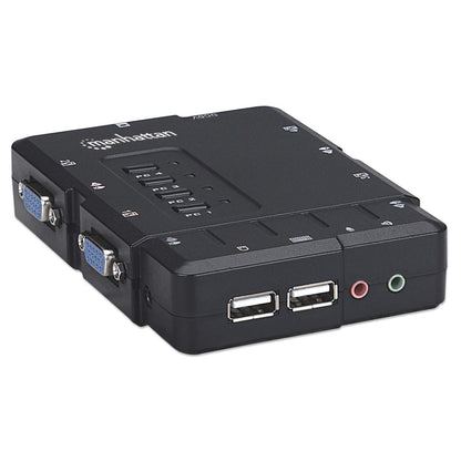 Manhattan 151269 interruptor KVM Negro