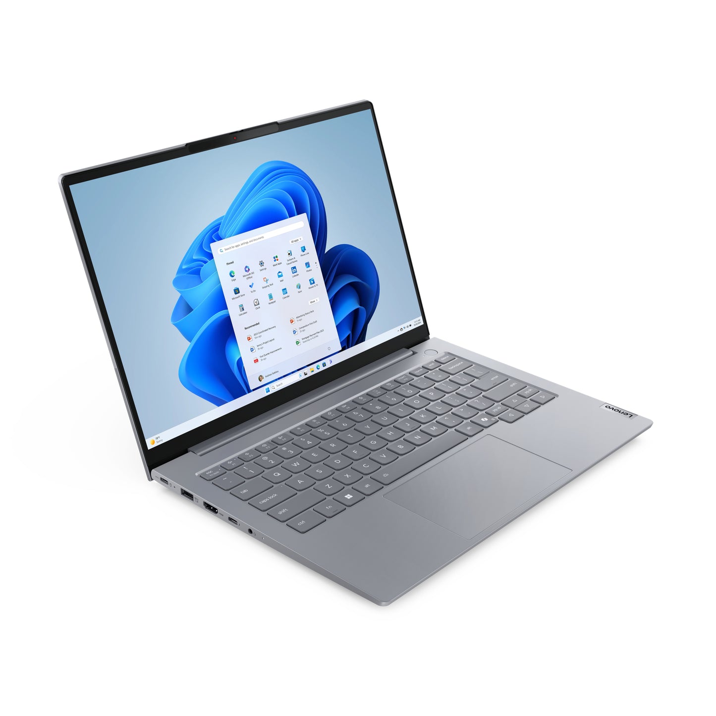 Lenovo ThinkBook 14 G8 IRL Intel Core 5 210H Computadora portátil 35.6 cm (14") WUXGA 16 GB DDR5-SDRAM 512 GB SSD Wi-Fi 6 (802.11ax) Windows 11 Pro Gris Español