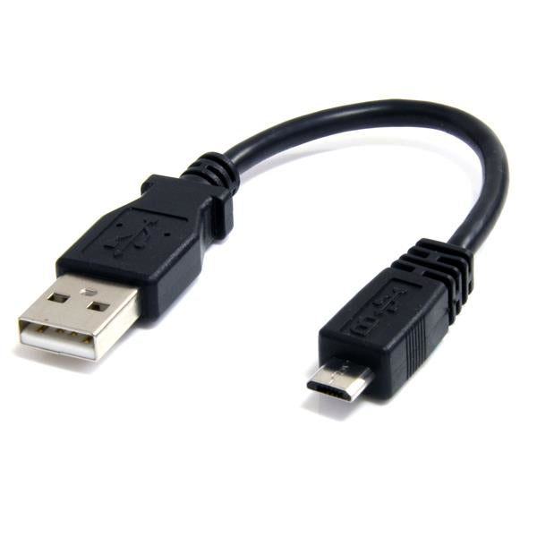 StarTech.com UUSBHAUB6IN cable USB 0.1524 m Micro-USB B 0.48 Gbit/s Negro