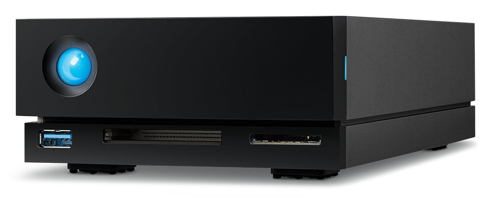 LaCie 1big Dock disco duro externo 24 TB 7200 RPM 3.5" USB Type-A / USB Type-C 3.2 Gen 1 (3.1 Gen 1) Negro
