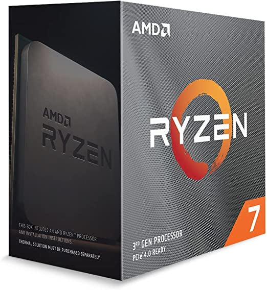 Procesador AMD Ryzen 7 5700X 3.4GHz 32MB 65W S AM4 Octa Core sin Gráficos sin Disipador 100-100000926WOF