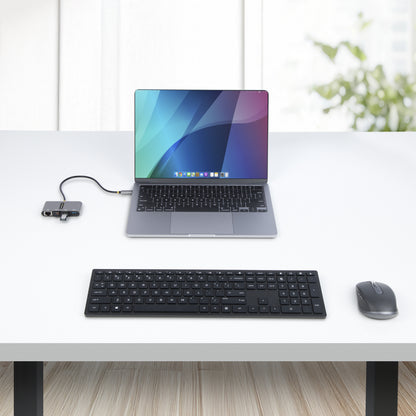 StarTech.com HB30C3A1GEA2 base para laptop o replicador de puertos Alámbrico USB 3.2 Gen 1 (3.1 Gen 1) Type-C Gris