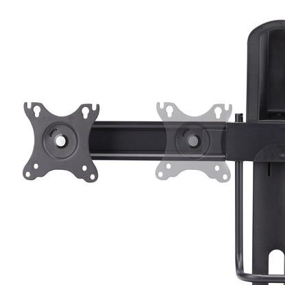StarTech.com 2MC1S-MONITOR-STAND soporte para pantalla plana 68.6 cm (27") Negro