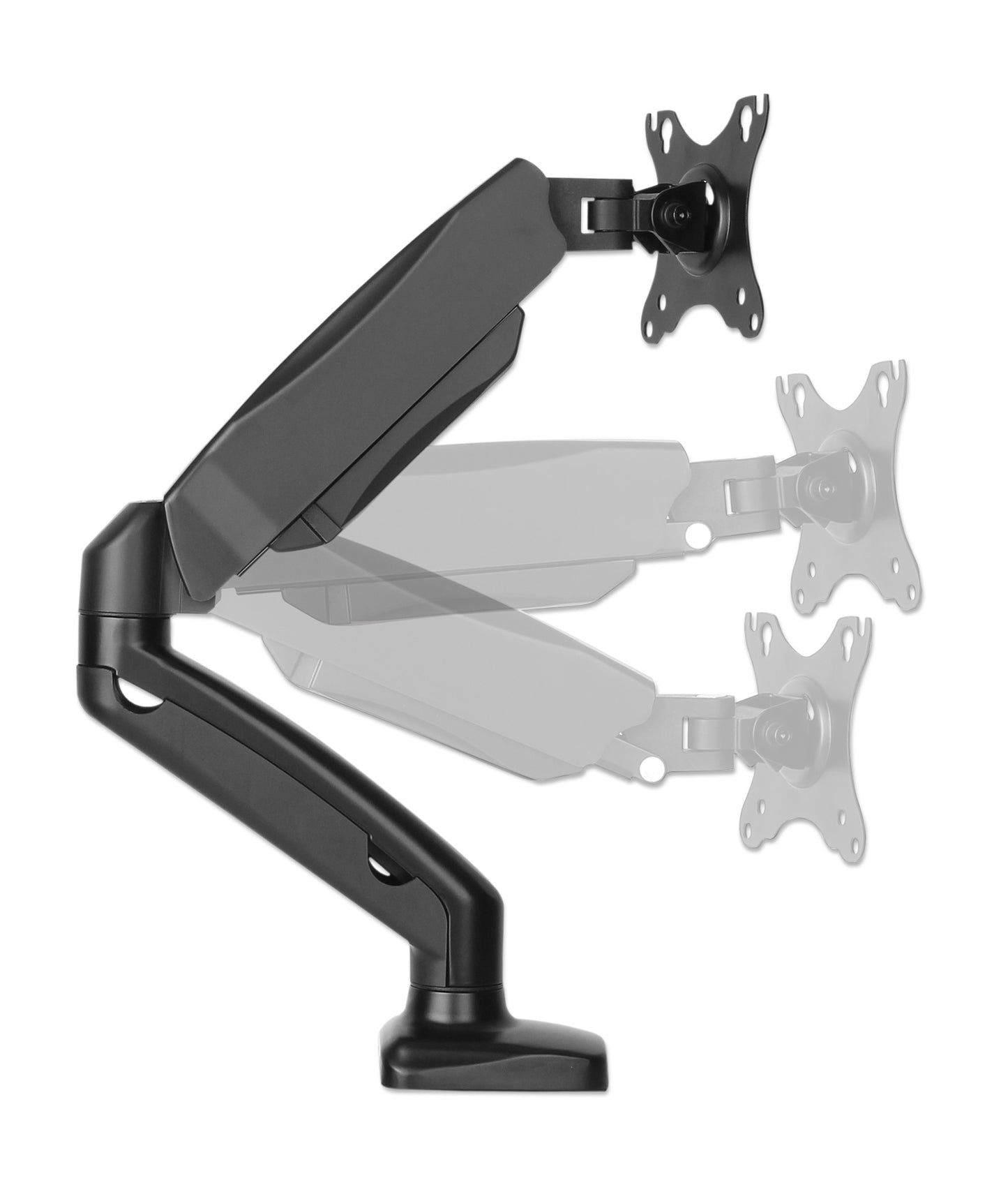 Manhattan 462495 soporte para pantalla plana 81.3 cm (32") Escritorio Negro