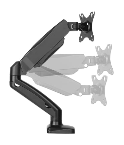 Manhattan 462495 soporte para pantalla plana 81.3 cm (32") Escritorio Negro