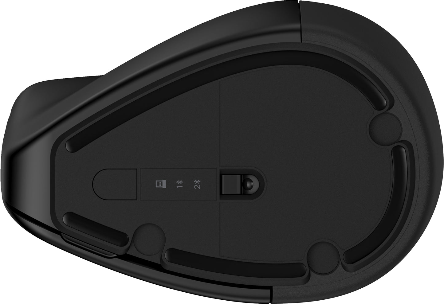 HP 925 Ergonomic Vertical Wireless Mouse ratón Oficina Diestro RF inalámbrico + bluetooth 4000 DPI