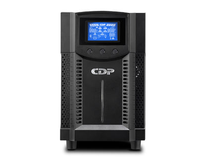 CDP UPO11-1AX sistema de alimentación ininterrumpida (UPS) Doble conversión (en línea) 1 kVA 1000 W 6 salidas AC