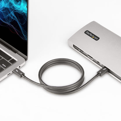 StarTech.com TBLT4MM1M cable Thunderbolt 40 Gbit/s Negro