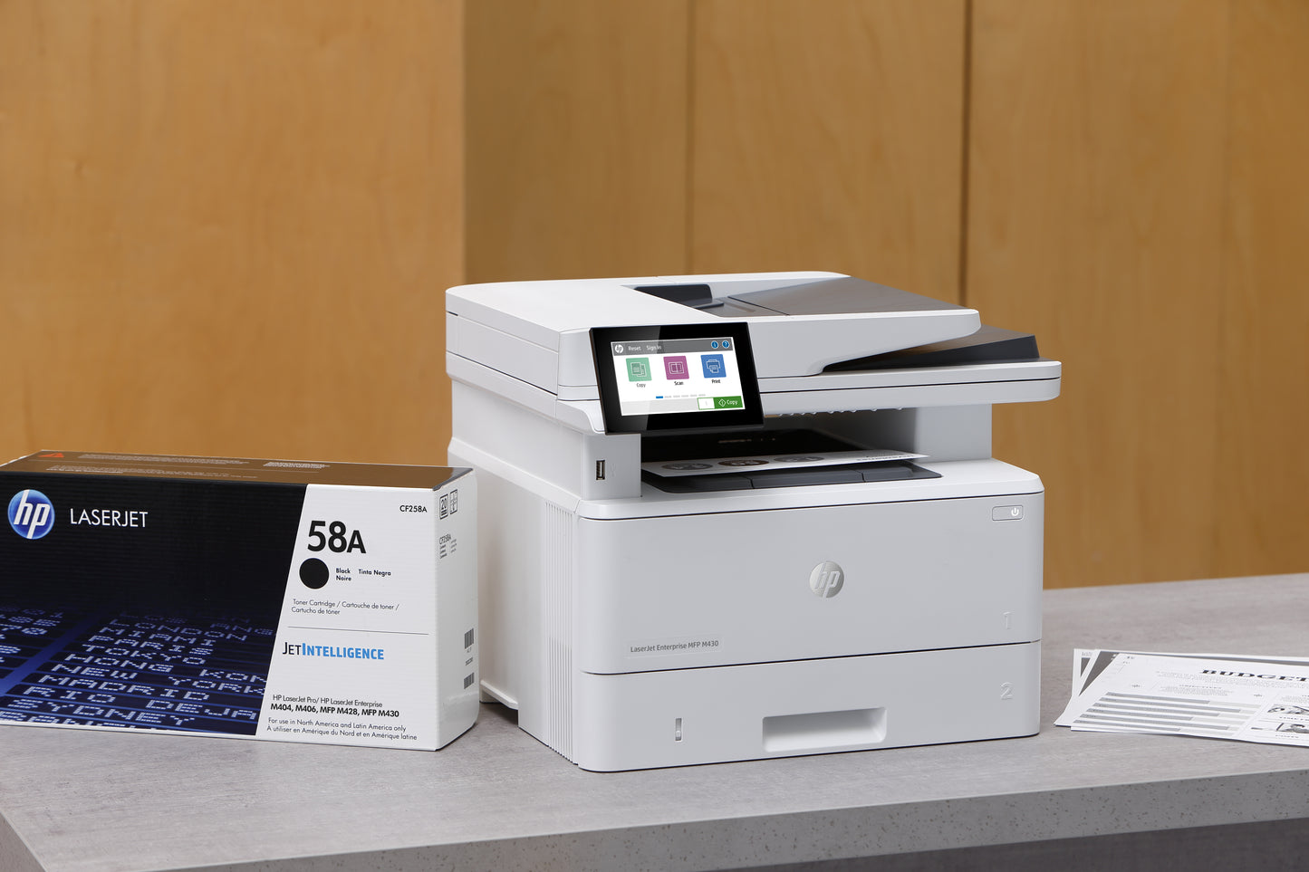 Tóner HP LaserJet 58A Negro