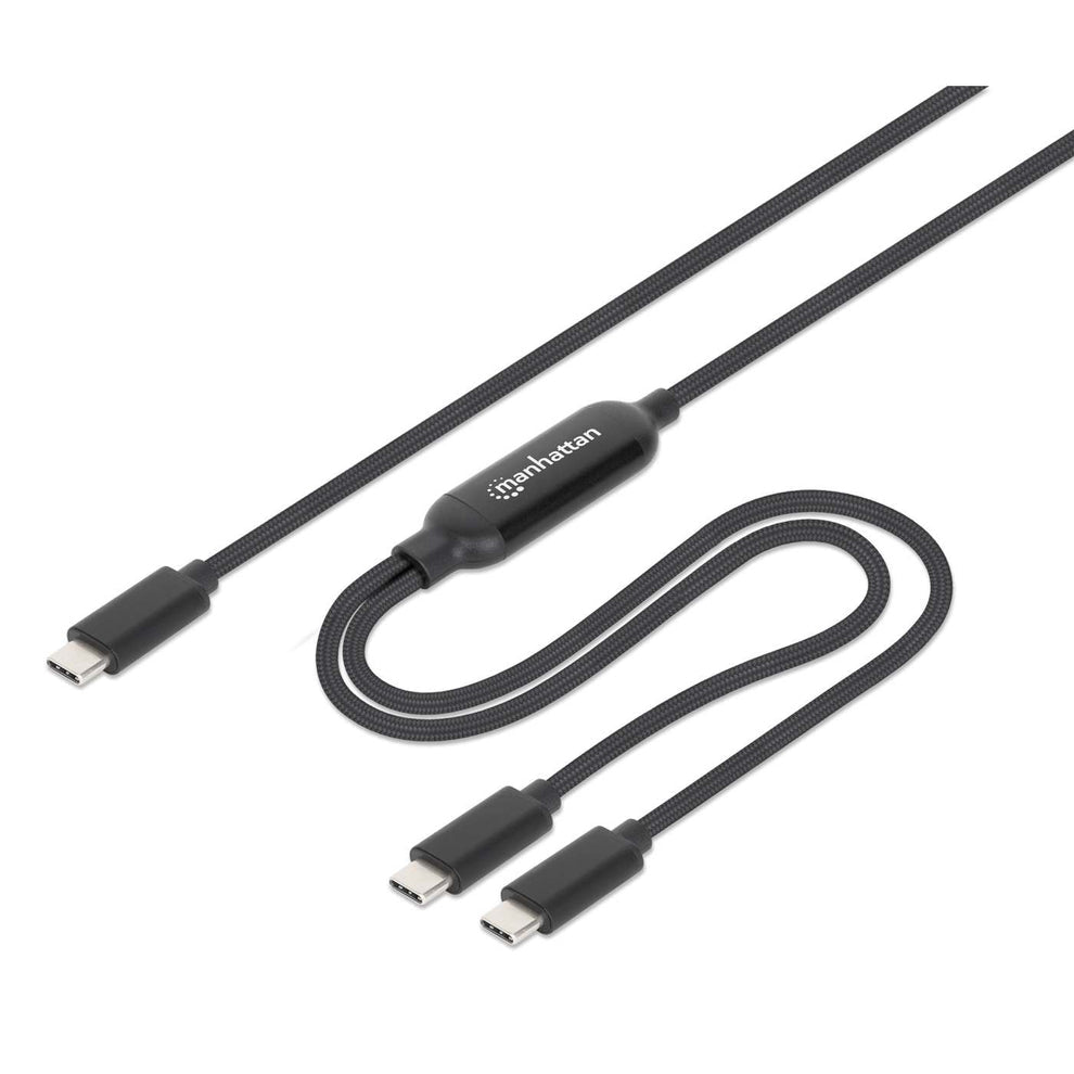Manhattan 355810 cable USB 2 m USB C 2 x USB C 100 W Negro