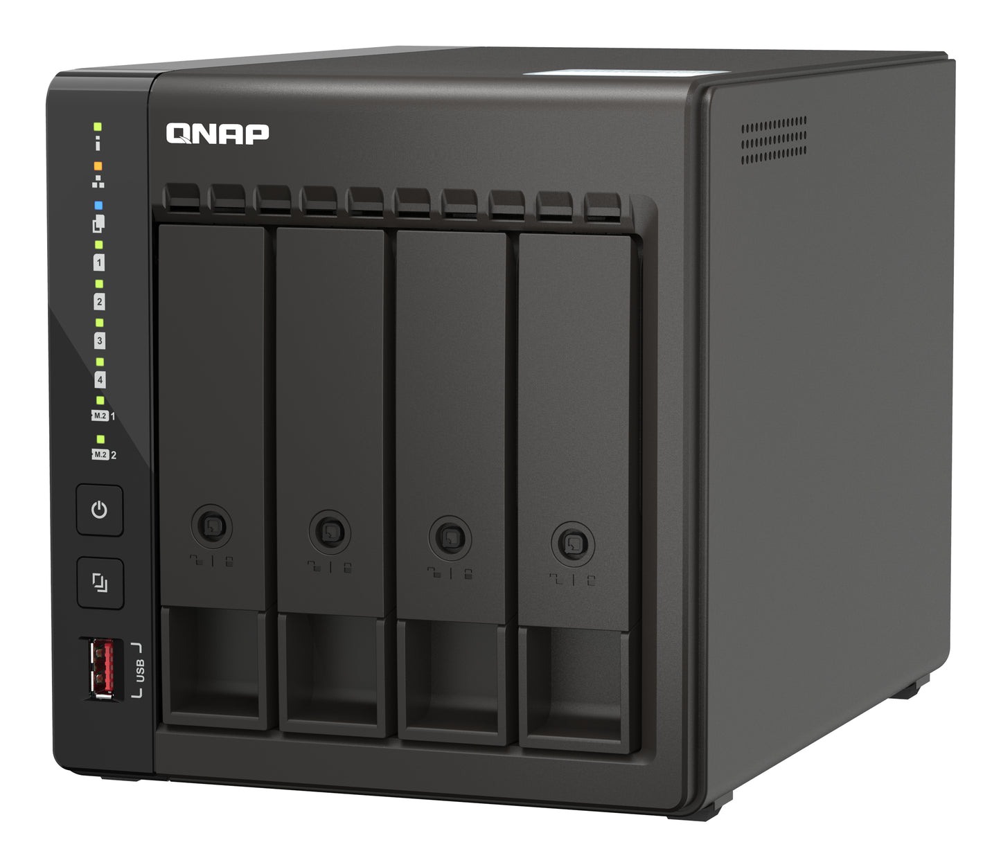 QNAP TS-453E NAS Tower Intel® Celeron® J6412 8 GB 0 TB QNAP Turbo System Negro