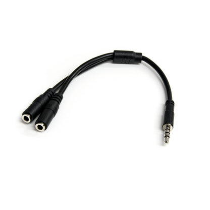StarTech.com MUYHSMFF divisor de audio Negro