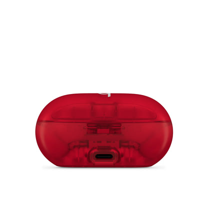 Apple Beats Solo Buds Auriculares True Wireless Stereo (TWS) Intra auditivo Llamadas/Música Bluetooth Rojo, Transparente