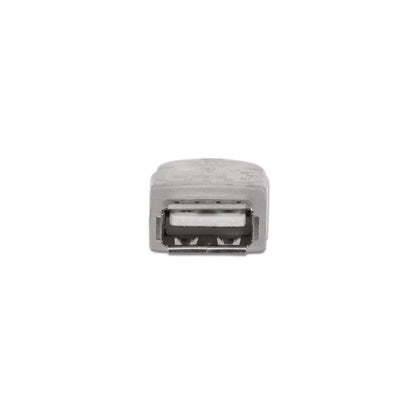 Cable Manhattan Extensión USB-A 2.0 Alta Velocidad 3m Color Plata