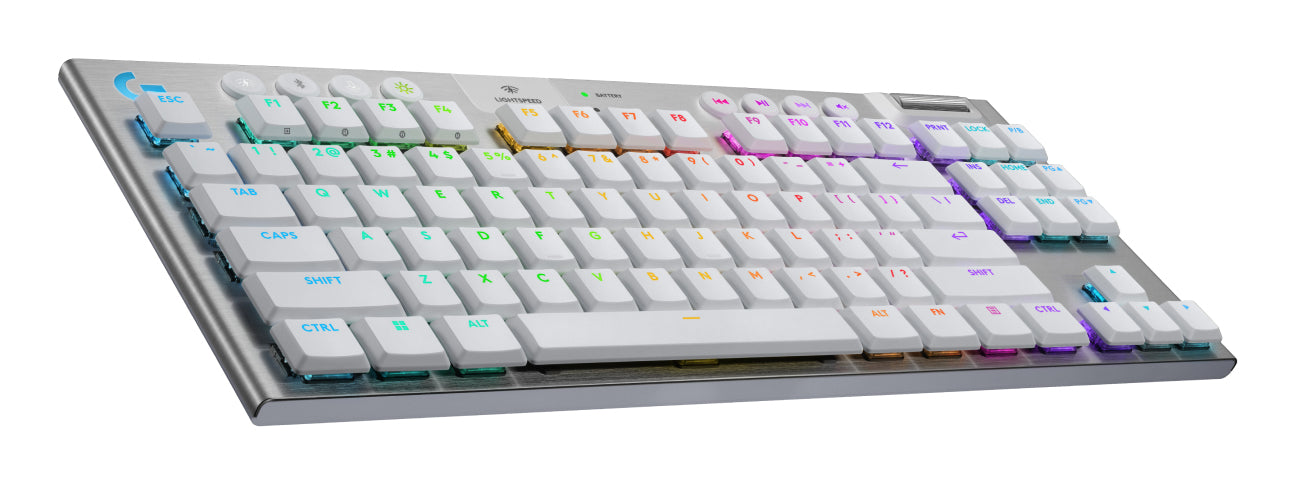 Teclado Logitech G915 X  LightSpeed TKL Blanco