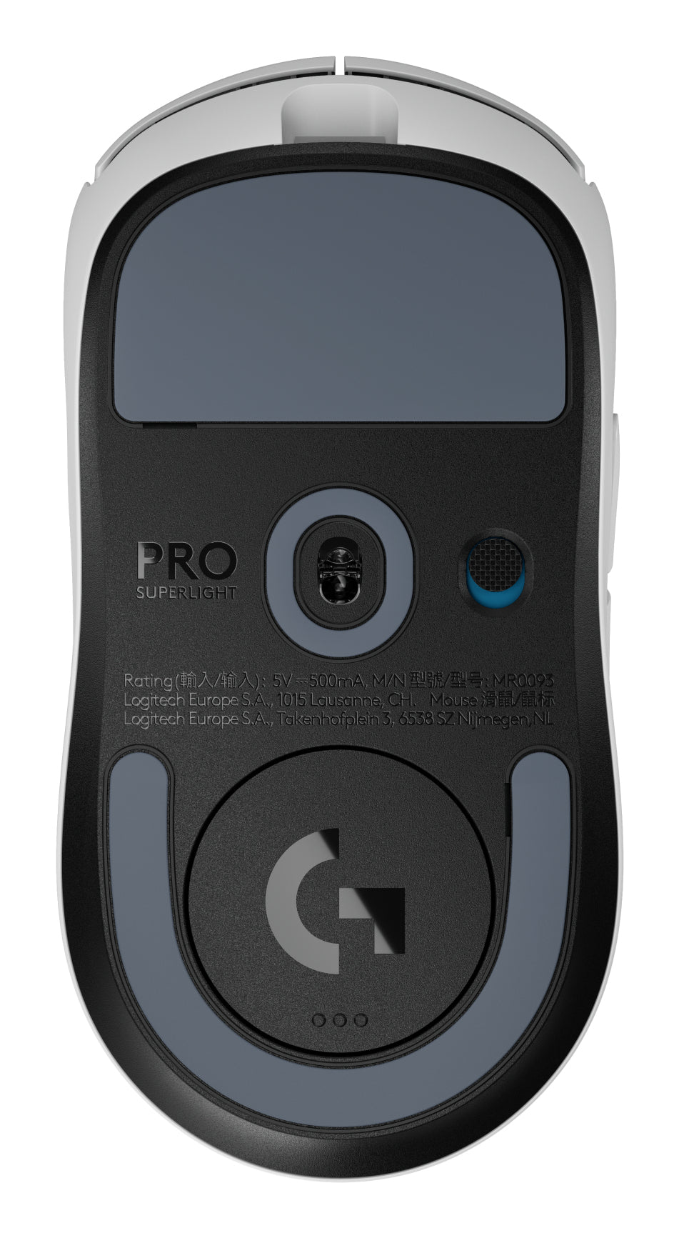 Logitech G 910-006637 ratón Juego Diestro RF inalámbrico Óptico 32000 DPI