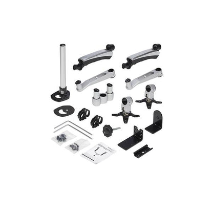 StarTech.com ARMDUAL30 soporte para pantalla plana 76.2 cm (30") Escritorio Negro, Plata
