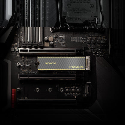 Unidad de Estado Sólido SSD Adata Legend 860 500GB PCIE Gen4 M.2 2280 5000/3000Mbs Compatible con PS5 Disipador Alu