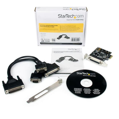 StarTech.com PEX2S1P553B tarjeta o adaptador de interfaz Interno Paralelo, De serie