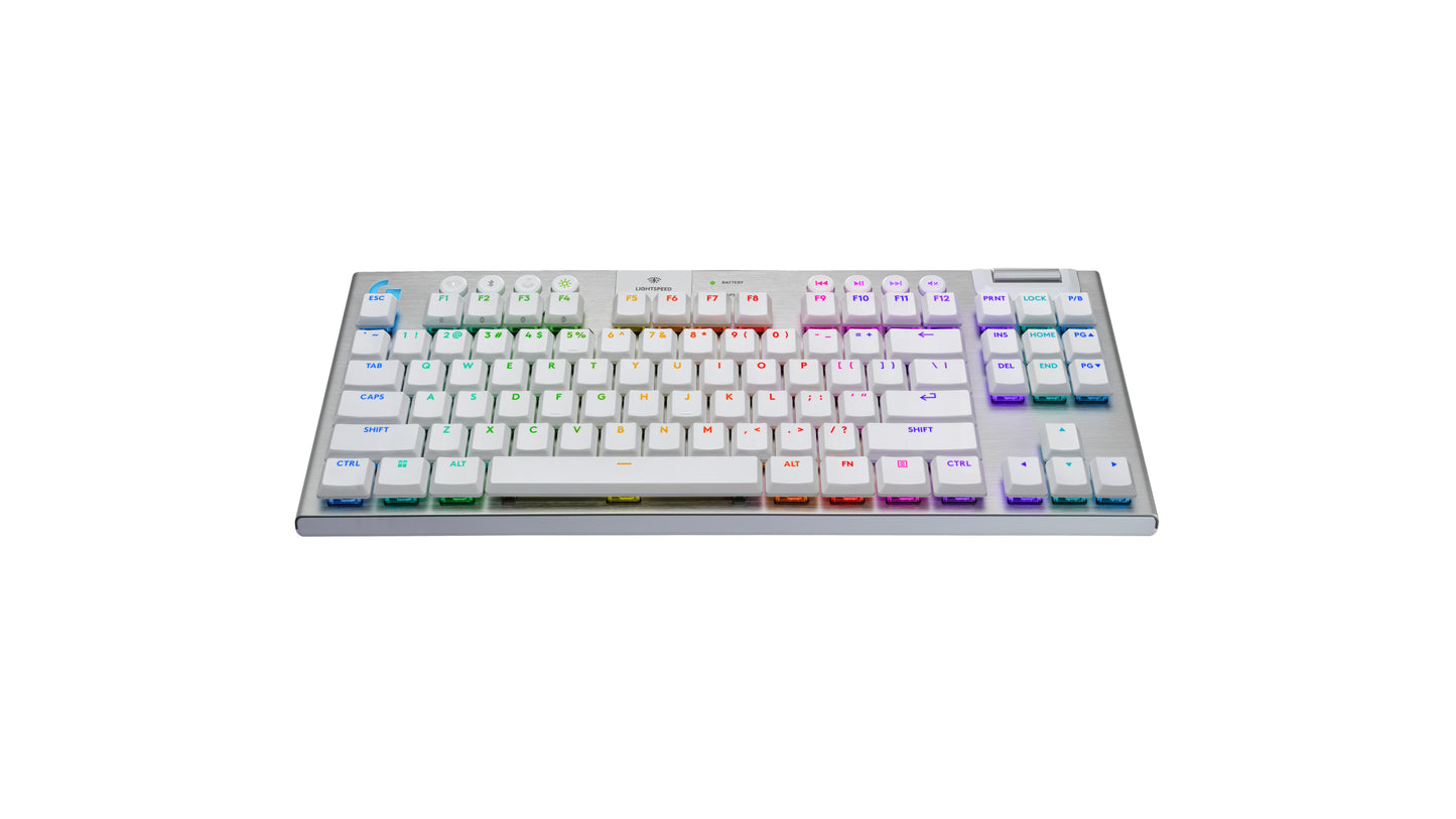 Teclado Logitech G915 X  LightSpeed TKL Blanco