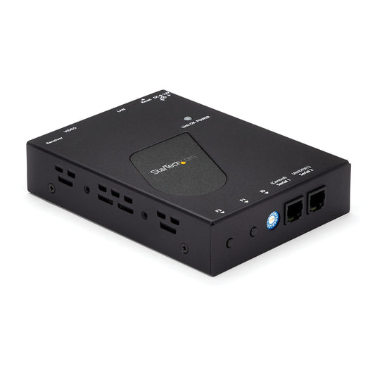 StarTech.com ST12MHDLANRX extensor de audio/video Receptor AV Negro