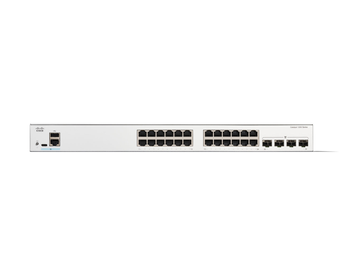 Cisco C1200-24T-4G dispositivo de redes Gestionado L2/L3 Gigabit Ethernet (10/100/1000) Blanco