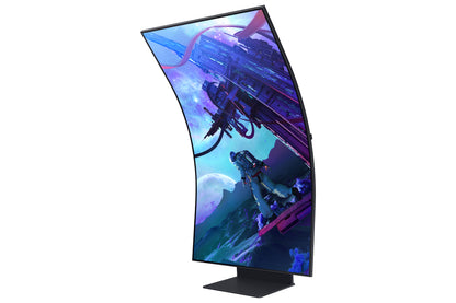 Monitor Samsung 55" Gaming Odyssey Ark 2th Gen 4K 3840x2160 165HZ VA Curvo 1000R 1MS HDR10 Bocinas Gaming HUB SMA