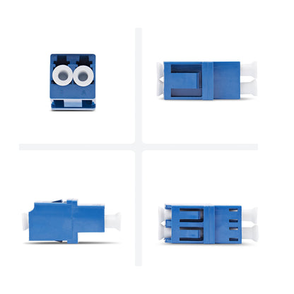 StarTech.com LCLCSMCOUPLER adaptador de fibra óptica LC/UPC 1 pieza(s) Azul, Blanco