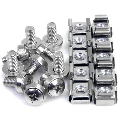 StarTech.com CABSCREWM6 tornillo o tuerca 12 mm 50 pieza(s)